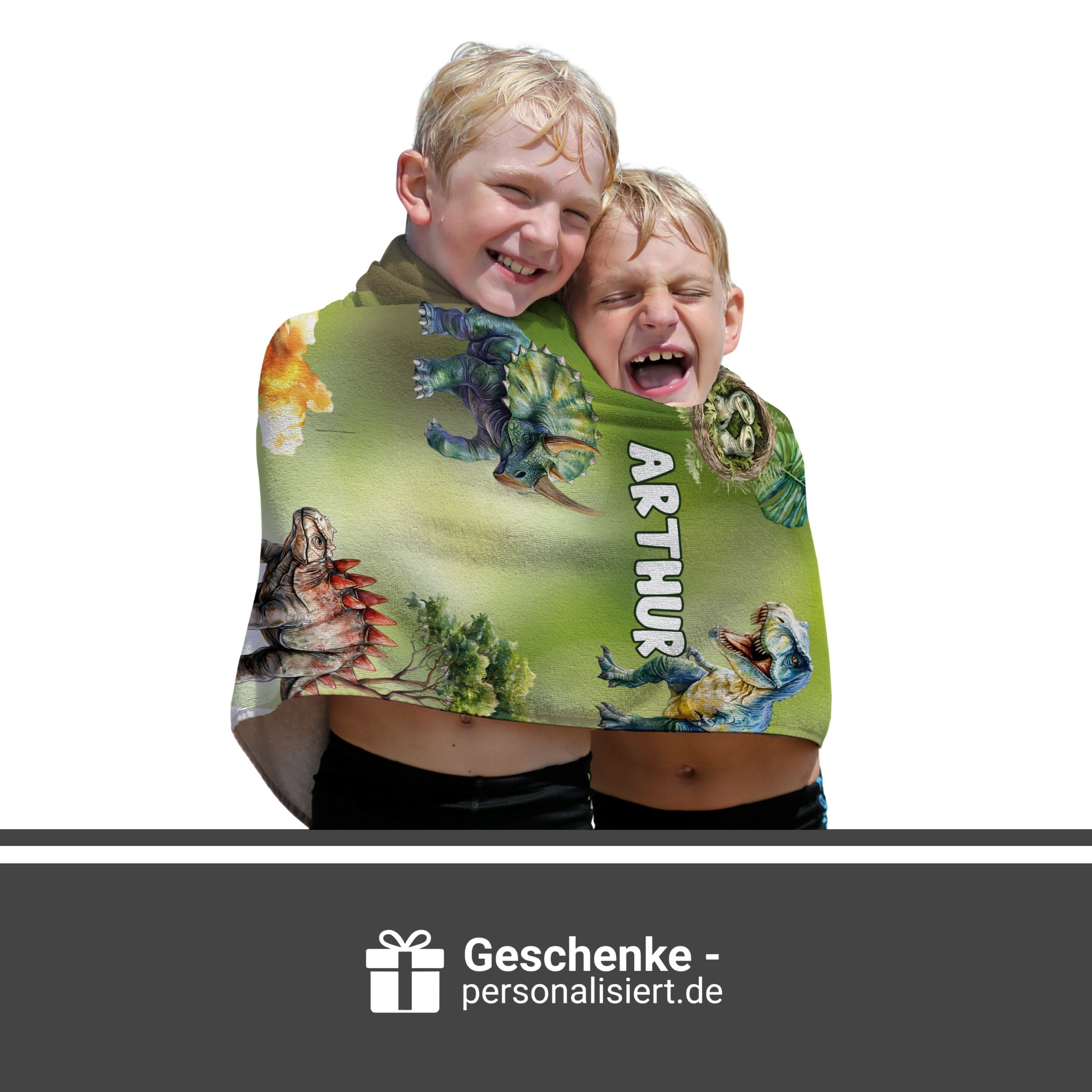 Personalisiertes Babyhandtuch als Geschenkidee